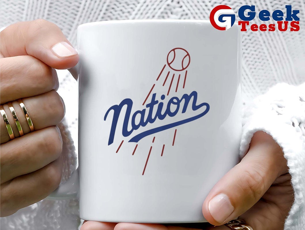 The Nation Los Angeles Dodgers logo parody shirt Unisex , , , Long Sleeve Tee