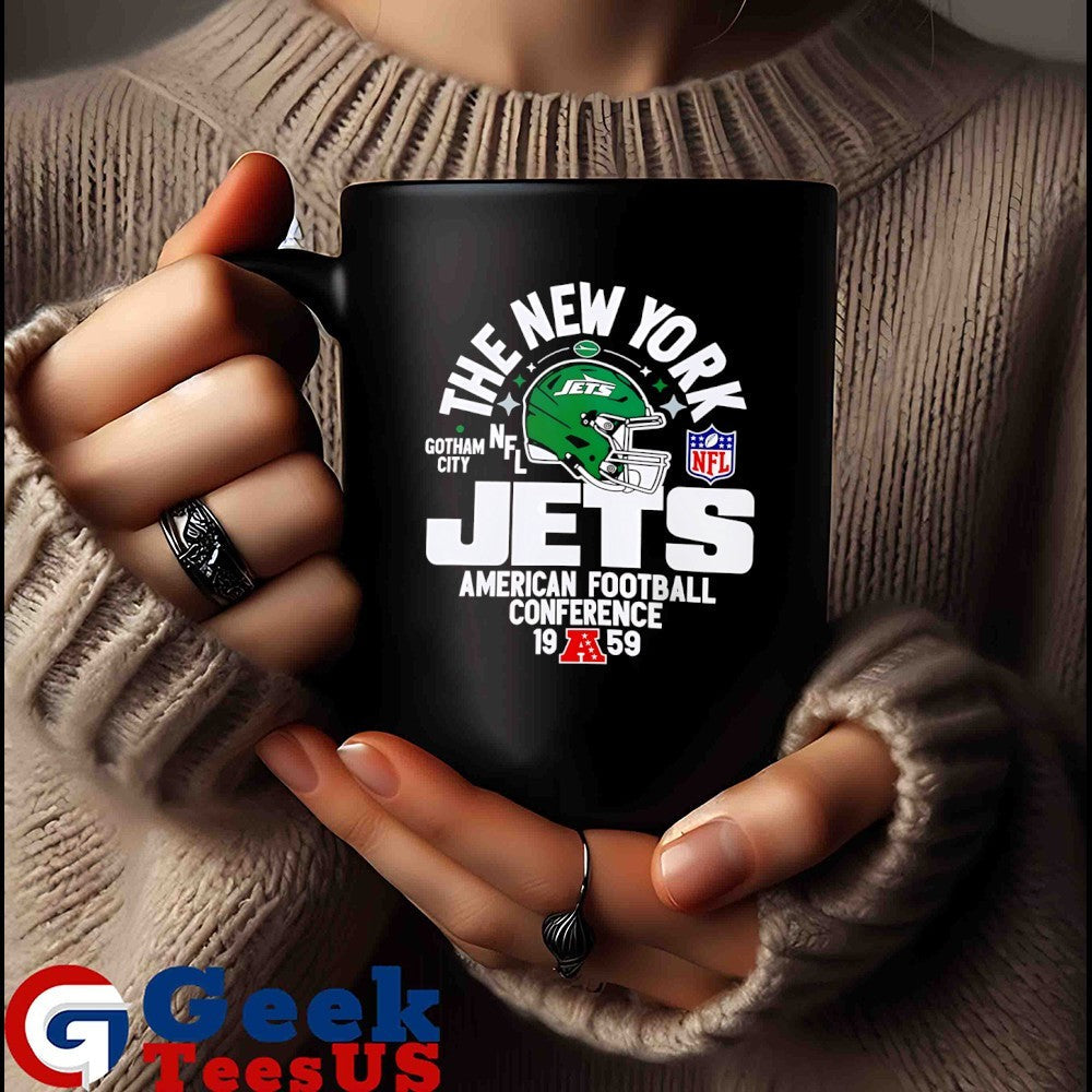 The New York Jets Gotham City American Football Conference 1959 helmet shirt Unisex , , , Long Sleeve Tee