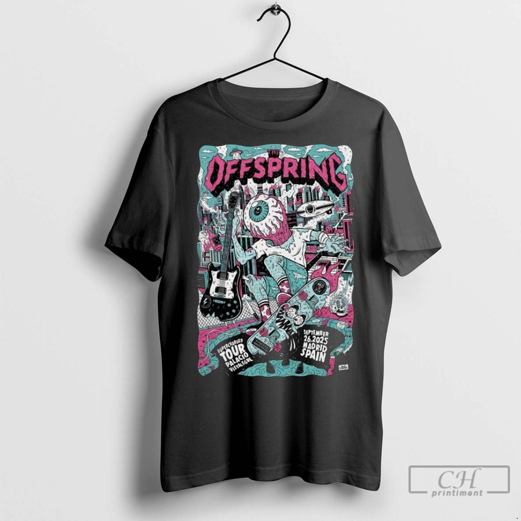 The Offspring Palacio Vistalegre In Madrid Spain Sep 26 2025 T Shirt Jpg