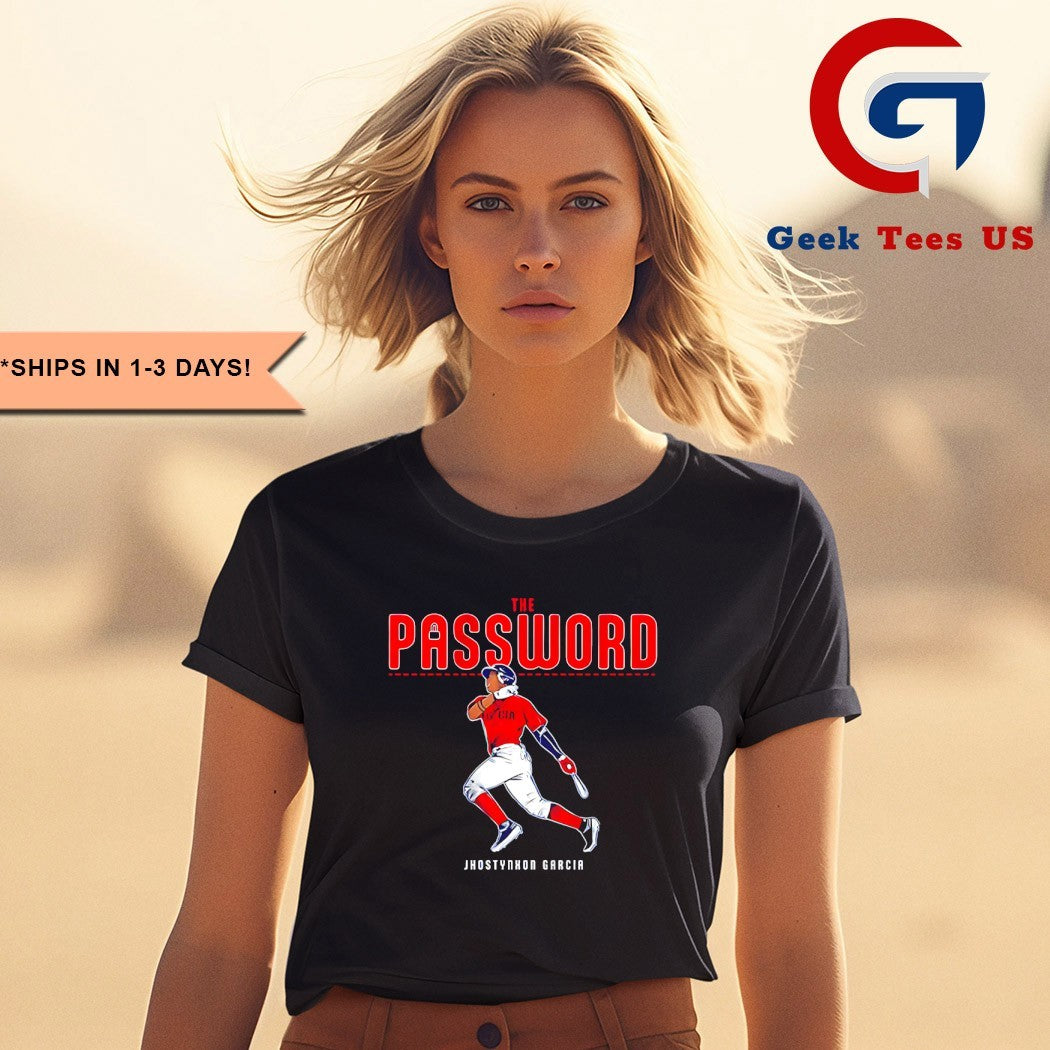 The Password Jhostynxon Garcia Bioston Red Sox shirt Unisex , , , Long Sleeve Tee