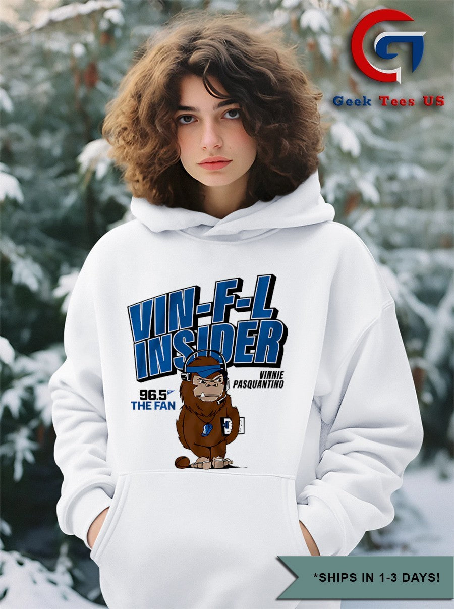 The Vin-F-L Insider 96.5 The Fan Vinnie Pasquantino shirt Unisex , , , Long Sleeve Tee