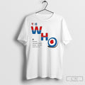 The Who Northwell Jones Beach Theater Wantagh Ny 2025 T Shirts