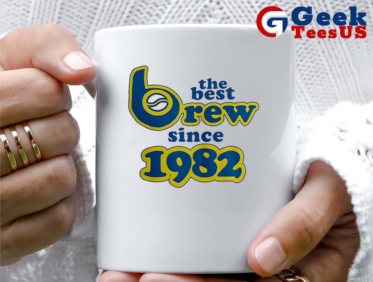 The best Brew since 1982 Milwaukee Brewers shirt Unisex , , , Long Sleeve Tee