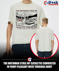 The mothman stole my Catalytic Converter in Point Pleasant West Virginia shirt Unisex , , , Long Sleeve Tee