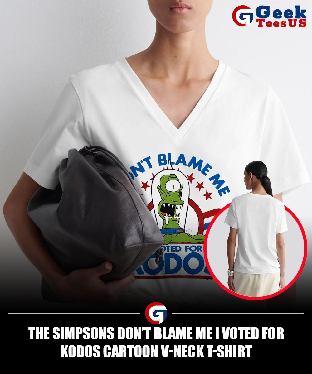 The simpsons don’t blame me I voted for kodos cartoon shirt Unisex , , , Long Sleeve Tee