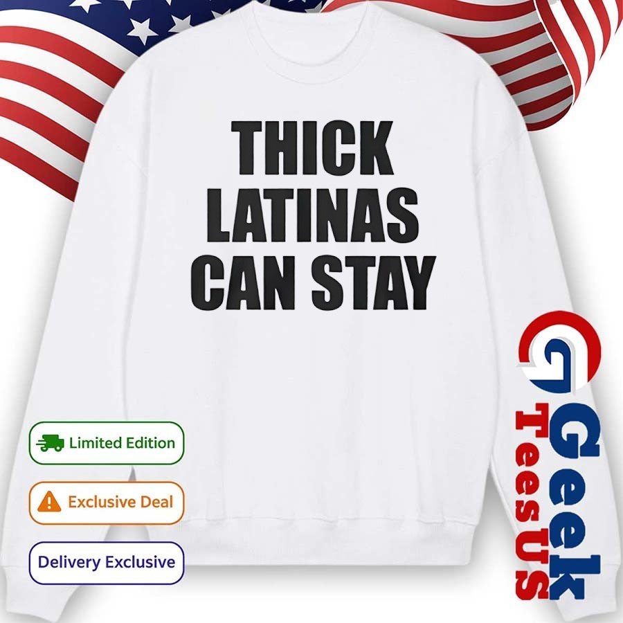 Thick Latinas can stay shirt Unisex , , , Long Sleeve Tee