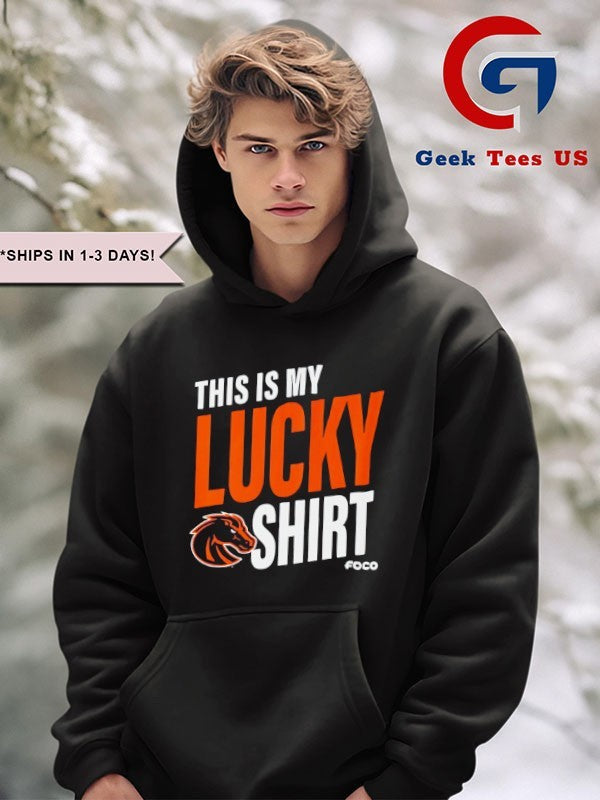 This is my lucky Boise State Broncos football shirt Unisex , , , Long Sleeve Tee