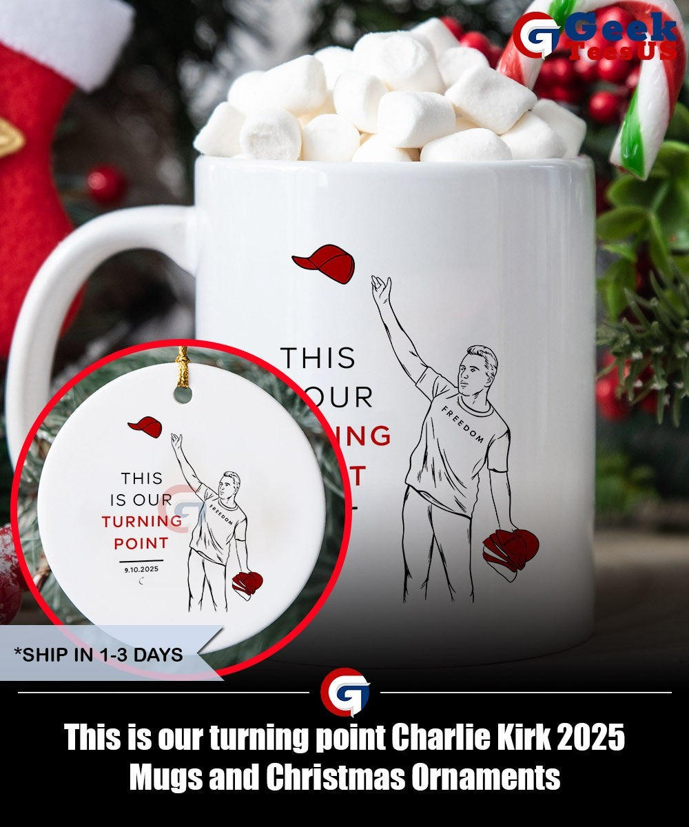 This is our turning point Charlie Kirk 2025 shirt Unisex , , , Long Sleeve Tee