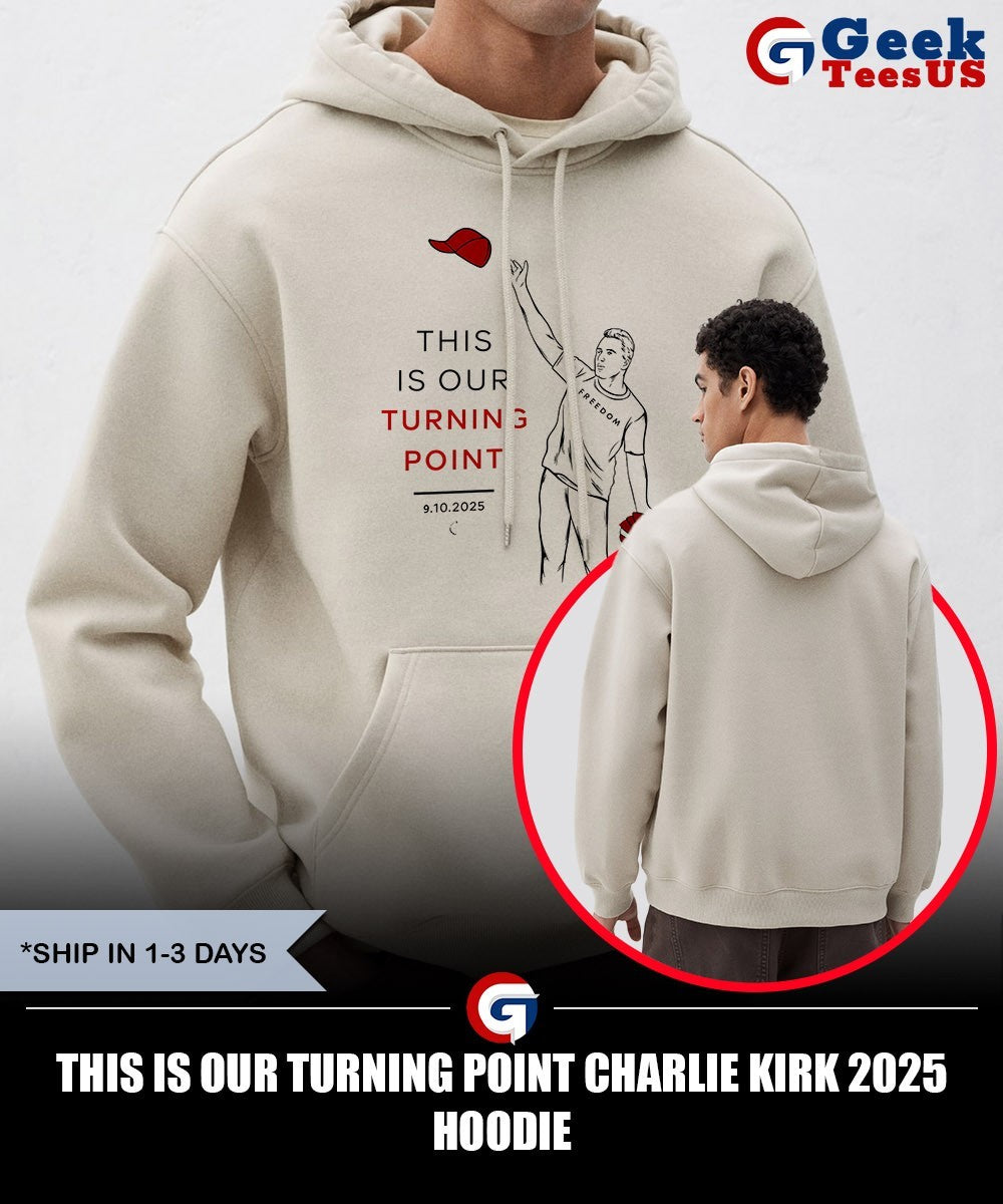 This is our turning point Charlie Kirk 2025 shirt Unisex , , , Long Sleeve Tee