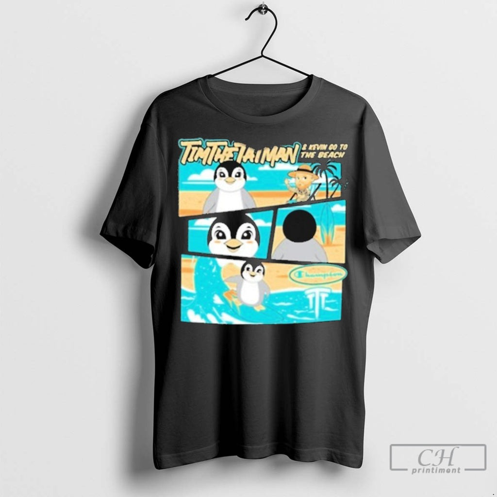 Timthetatman And Kevin Go To The Beach Powerblend Fleece Champion T Shirt Jpg