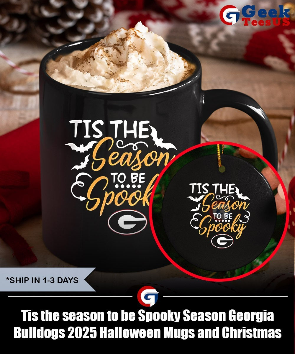 Tis the season to be Spooky Season Georgia Bulldogs 2025 Halloween shirt Unisex , , , Long Sleeve Tee