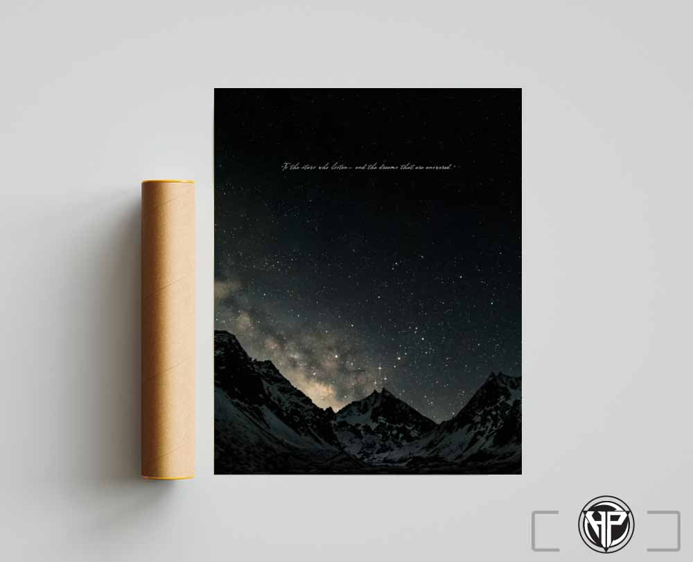 To The Stars Who Listen Night Court Prints Velaris Prints Acotar Poster 430606