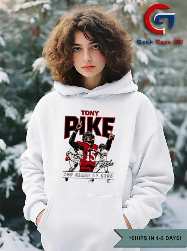 Tony Pike Hof Class Of 2025 Cincinnati Bearcats football signature shirt Unisex , , , Long Sleeve Tee