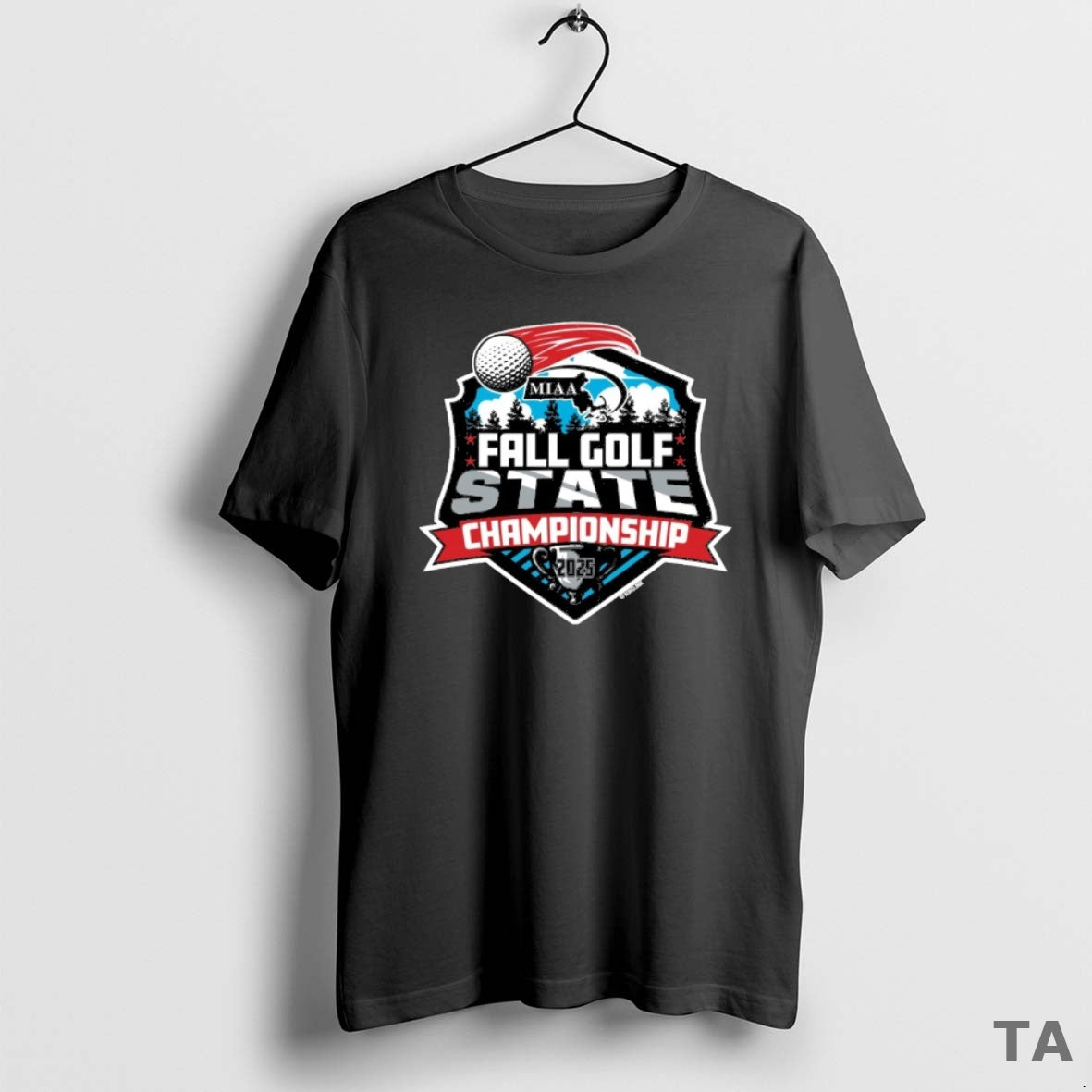 Top 2025 Miaa Fall Golf State Championship Logo T Shirt Sweater