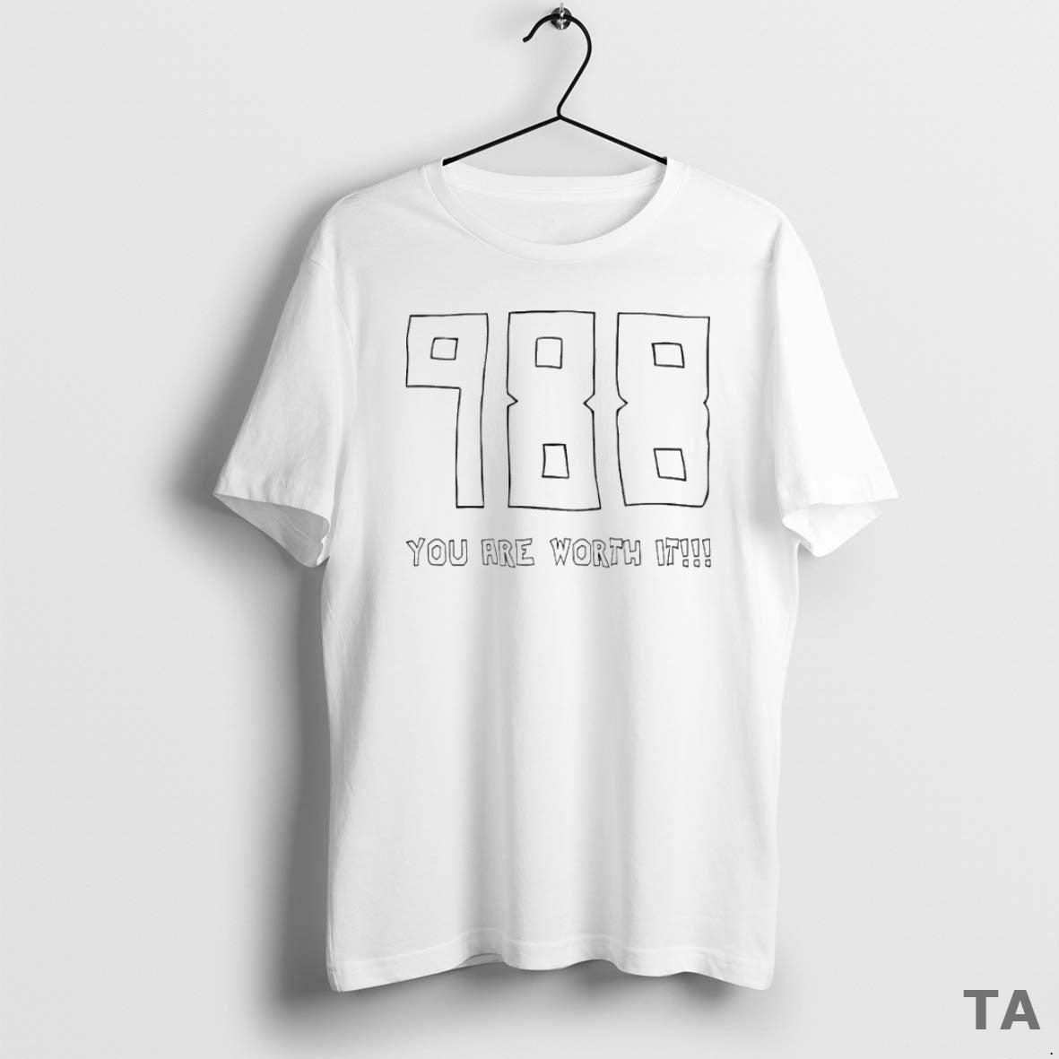 Top 988 You Are Worth It Circle T Shirt Sweater