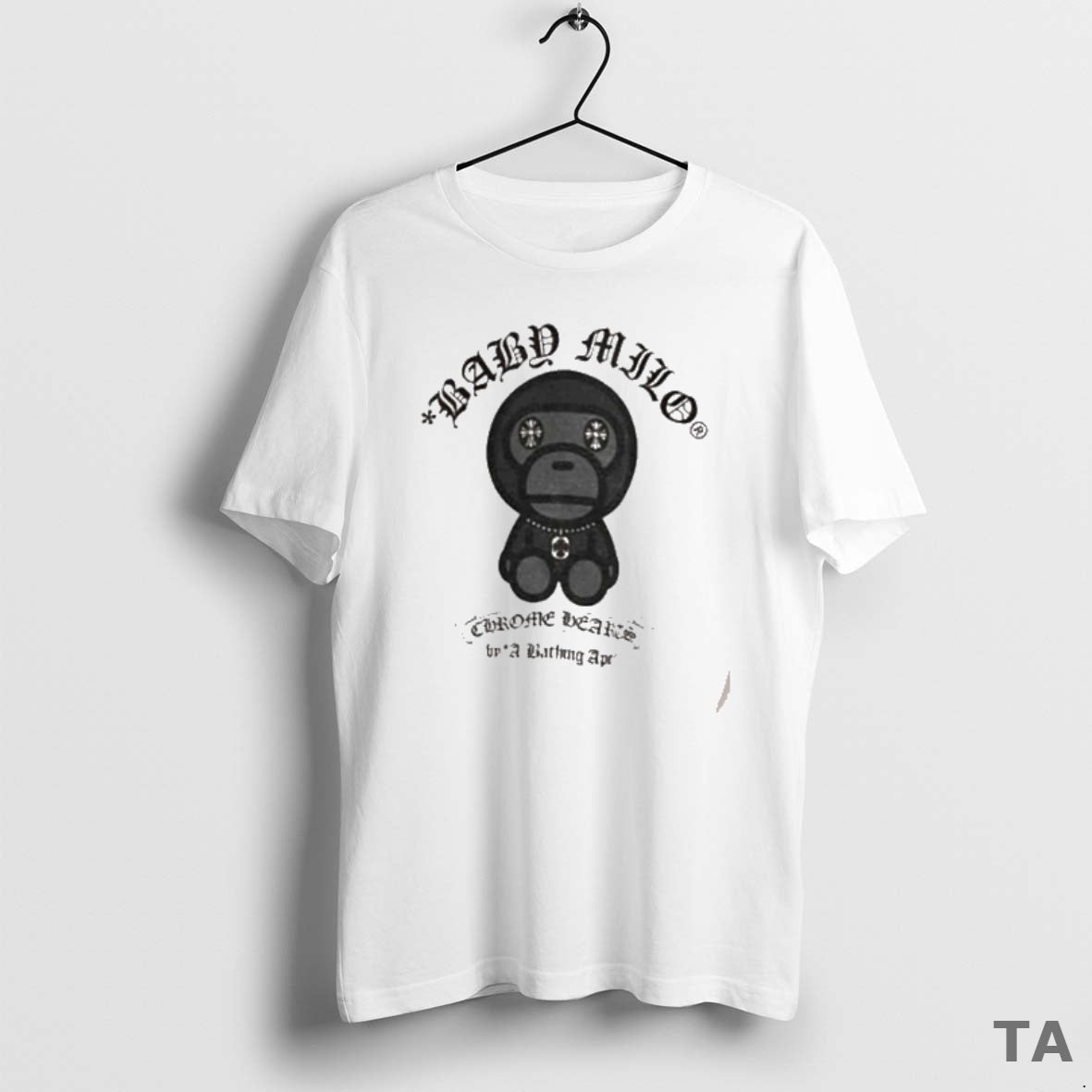 Top A Bathing Ape Chrome Hearts Baby Milo T Shirt Sweater