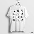 Top Afi Nooneunderground Circle T Shirt Sweater