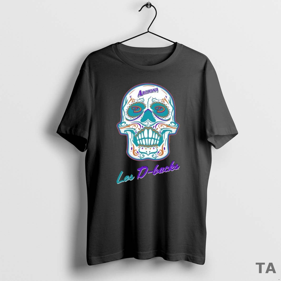 Top Arizona Diamondbacks X Sugar Skull Los D Backs T Shirt Sweater
