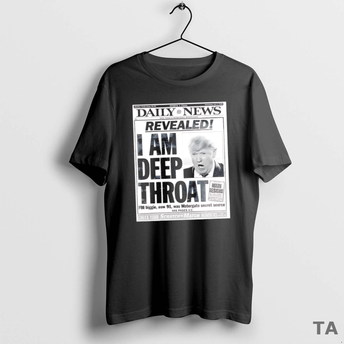Top Awesome Bubba Trump Deep Throat T Shirt Sweater