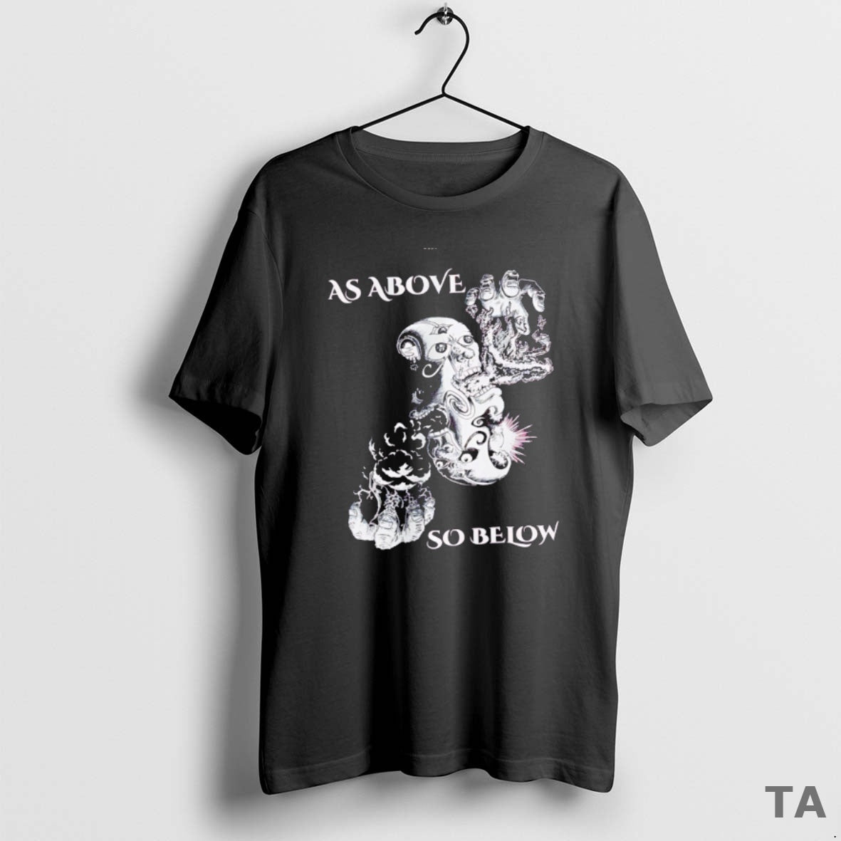 Top Best As Above So Below Skull T Shirt Sweater