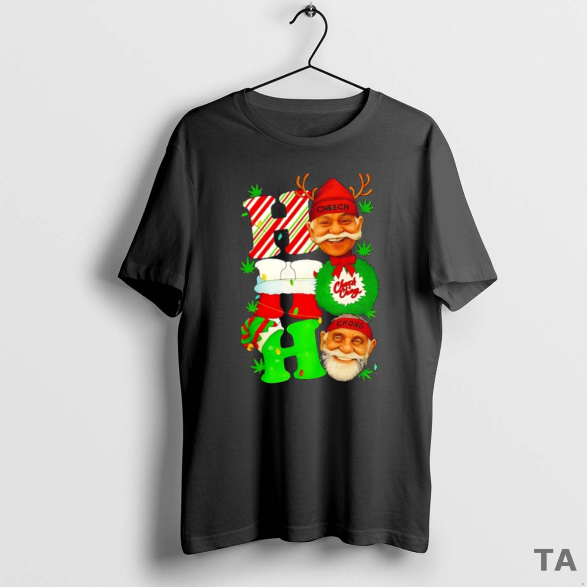 Top Best Cheech And Chong Ho Ho Ho Christmas T Shirt Sweater