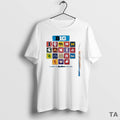 Top Big Ten White 2024 Inaugural Year Short Sleeve Fashion Vintage T Shirt Sweater