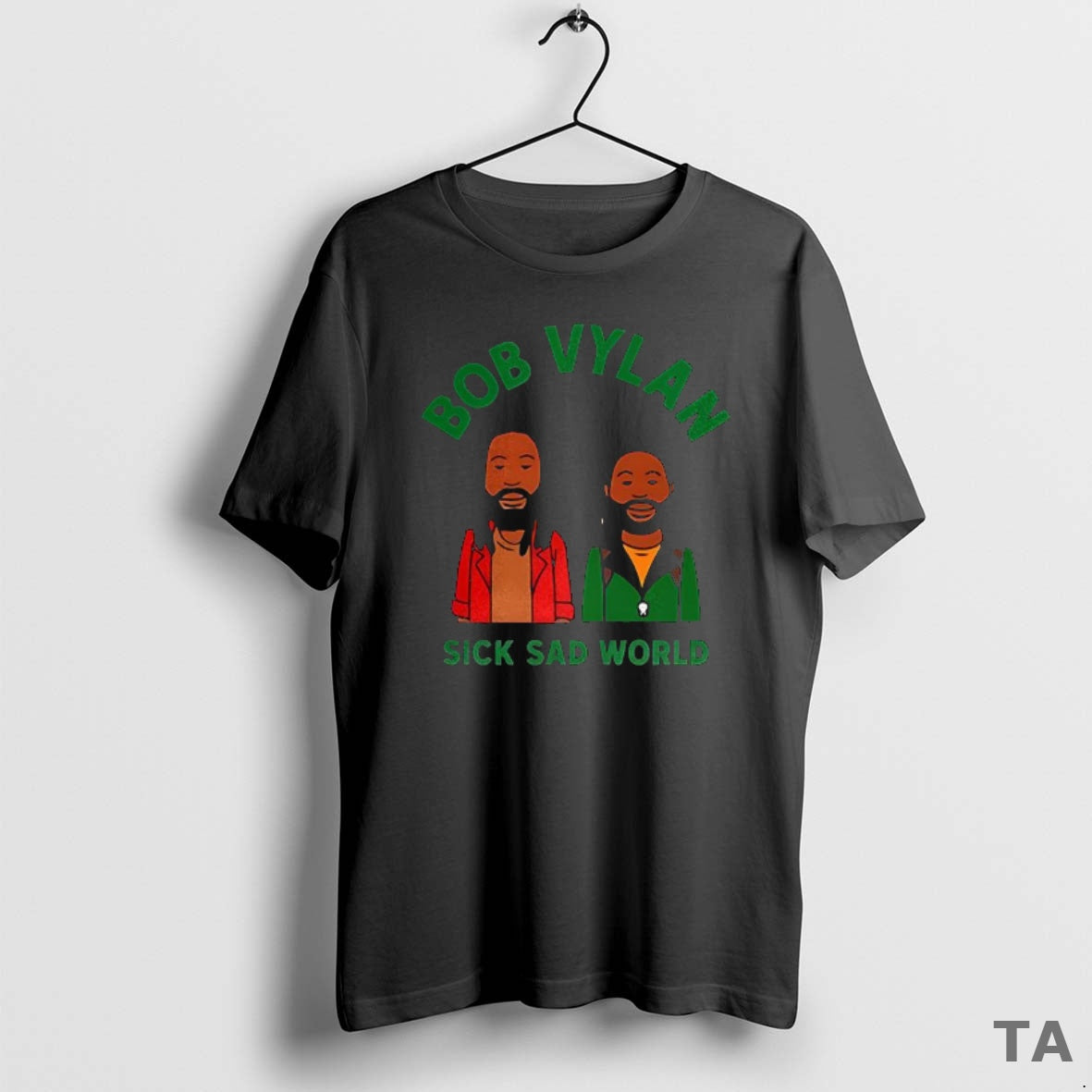 Top Bob Vylan Sick Sad World T Shirt Sweater