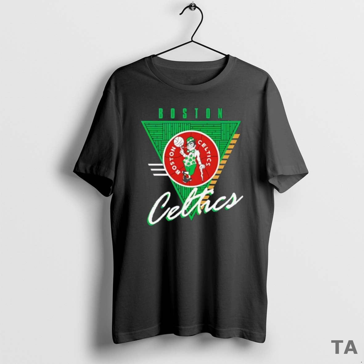 Top Boston Celtics Worldwide Collection Tri Logo T Shirt Sweater