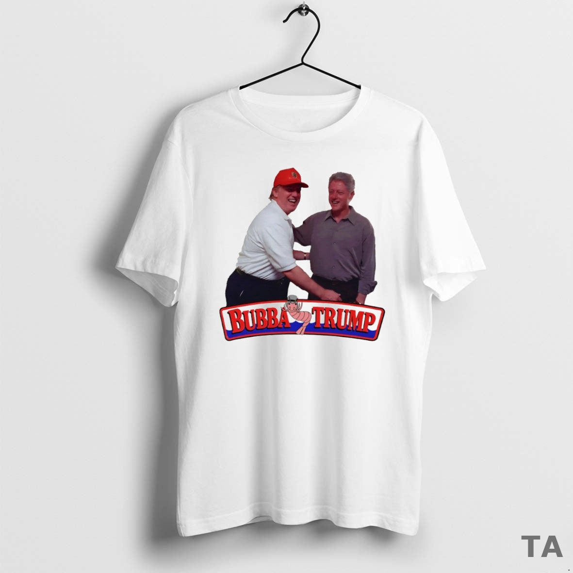 Top Bubba Trump Bill Clinton Funny Circle T Shirt Sweater