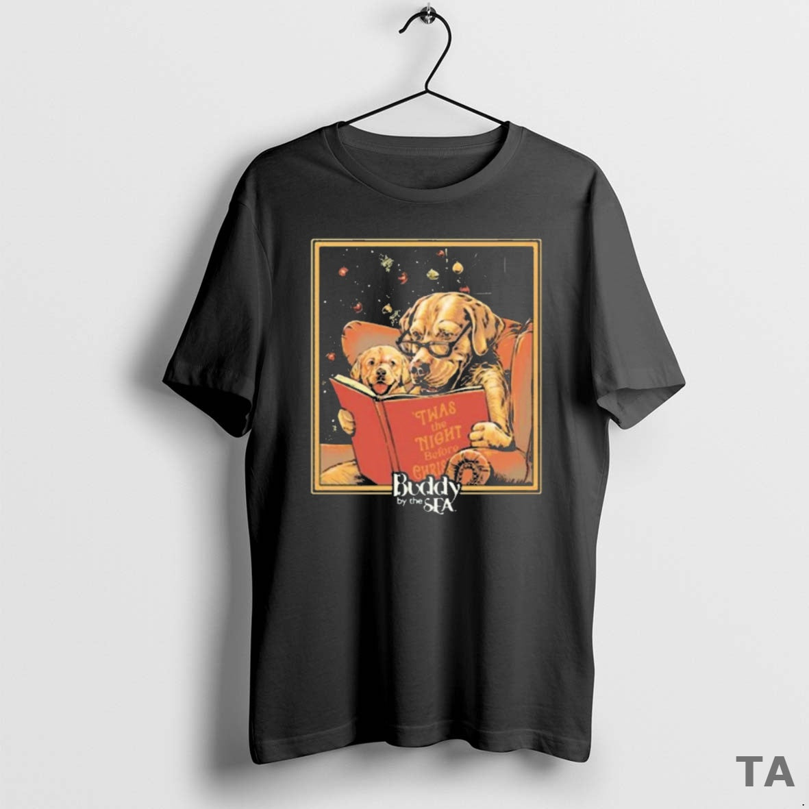 Top Buddy By The Sea Night Before Christmas 2025 Fanart T Shirt Sweater