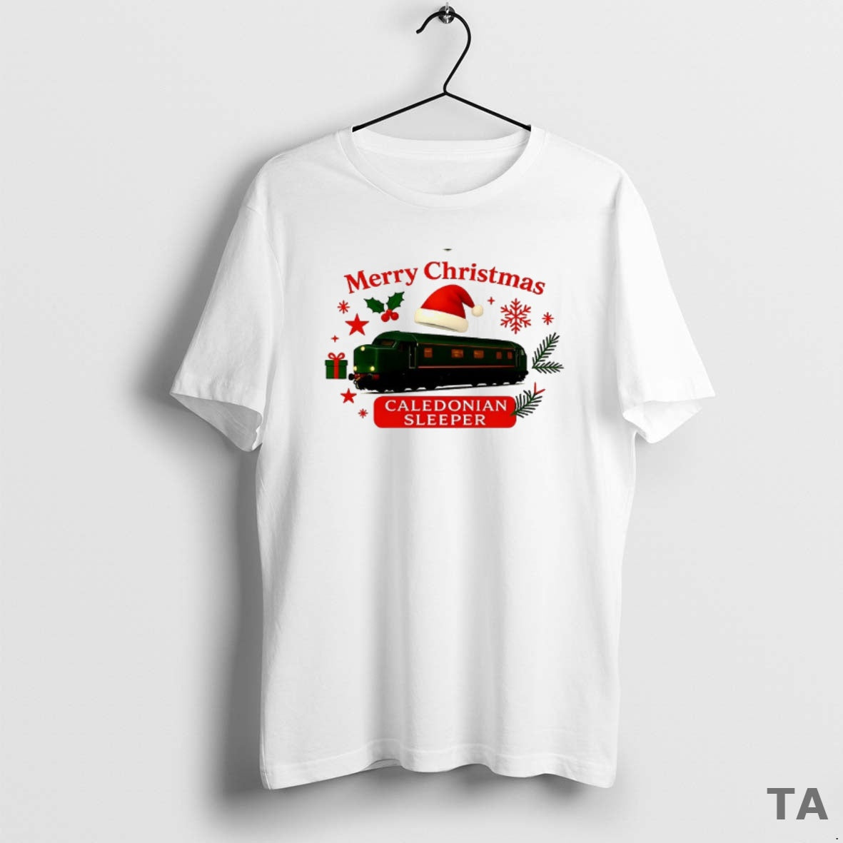 Top Caladonian Sleeper Merry Christmas T Shirt Sweater