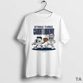 Top Carlos Rodons Wife Ashley Strike Three Caught Looking Cartoon Circle T Shirt Sweater