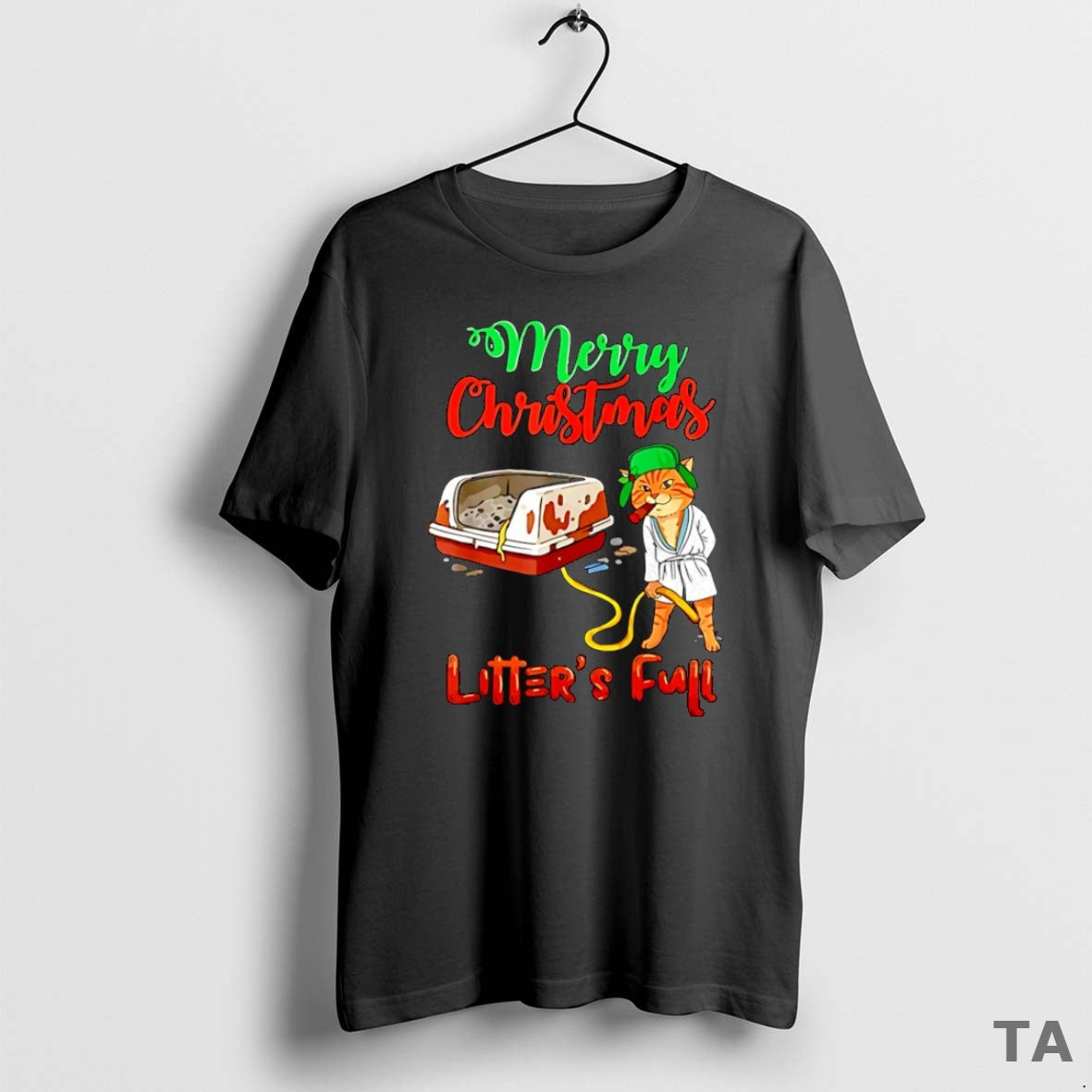 Top Cat Litters Full Merry Christmas T Shirt Sweater
