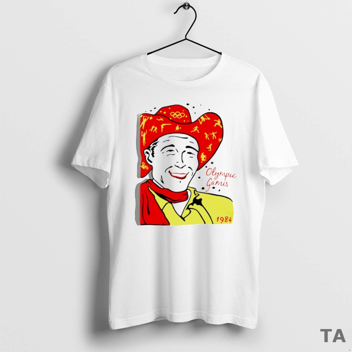 Top Chris Knight Real Genius Roy Rogers Olympic Games 1984 Circle T Shirt Sweater
