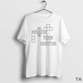 Top Death Cab For Cutie Crossword Circle T Shirt Sweater