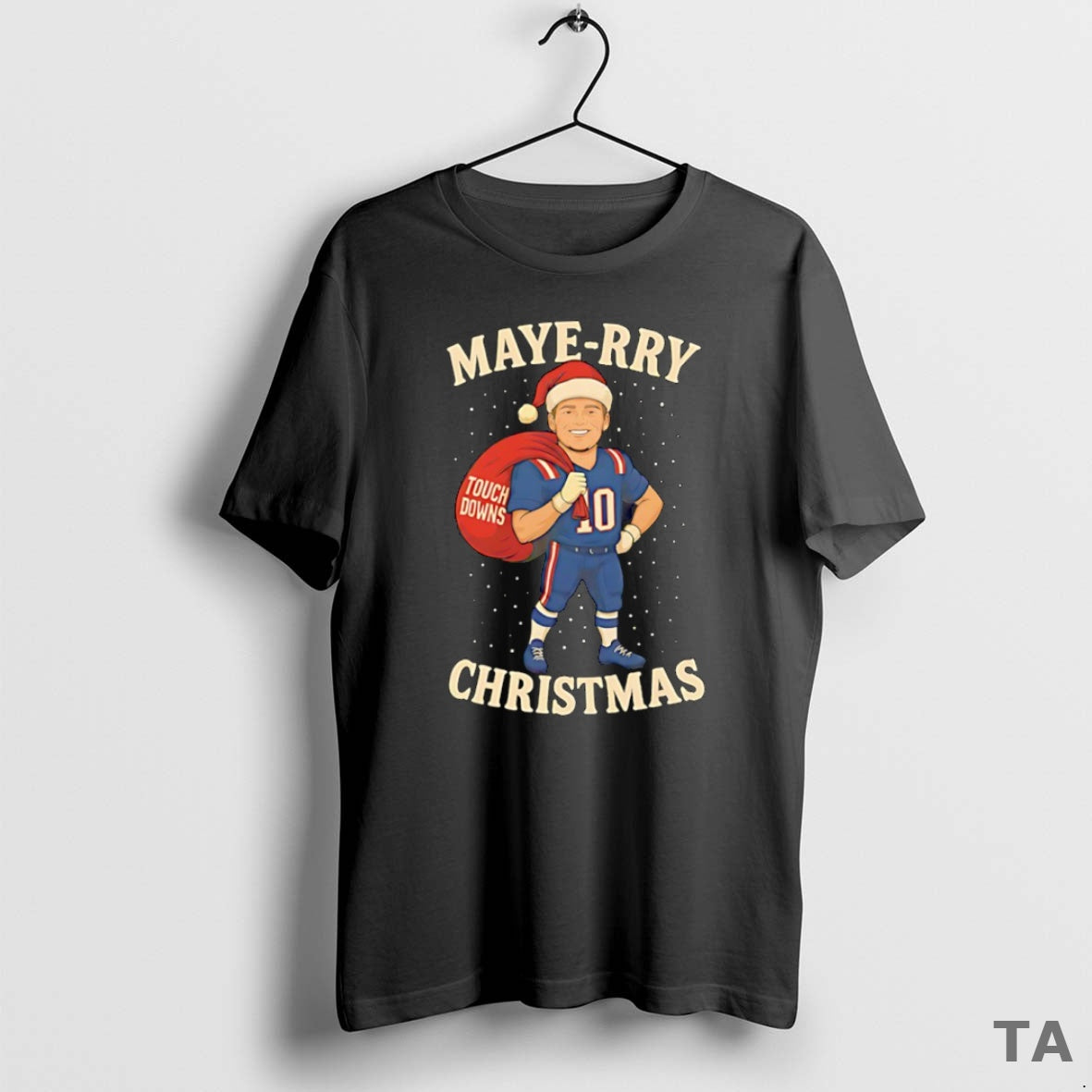 Top Drake Maye Rry Christmas T Shirt Sweater