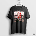 Top Even Santa Claus Cheers For San Francisco Giants Christmas T Shirt Sweater