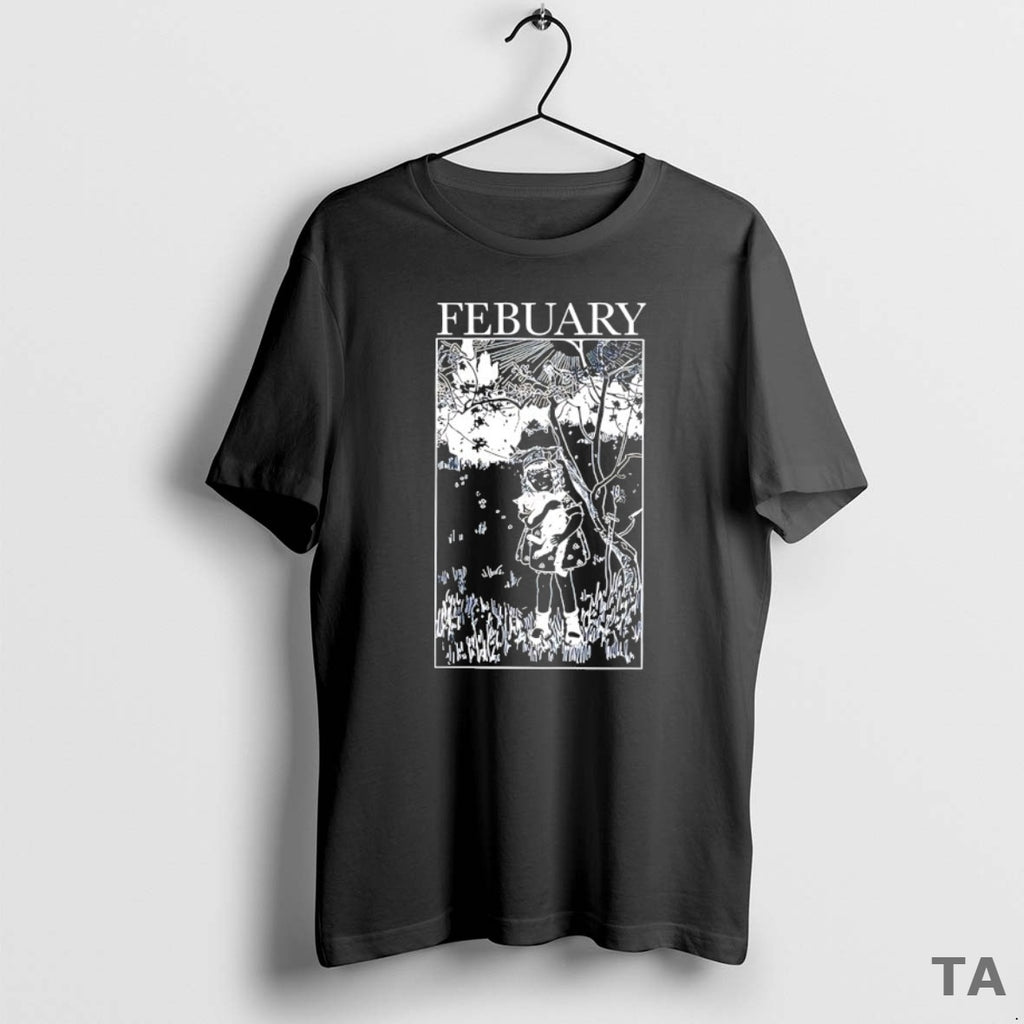 Top Febuary Cat T Shirt Sweater