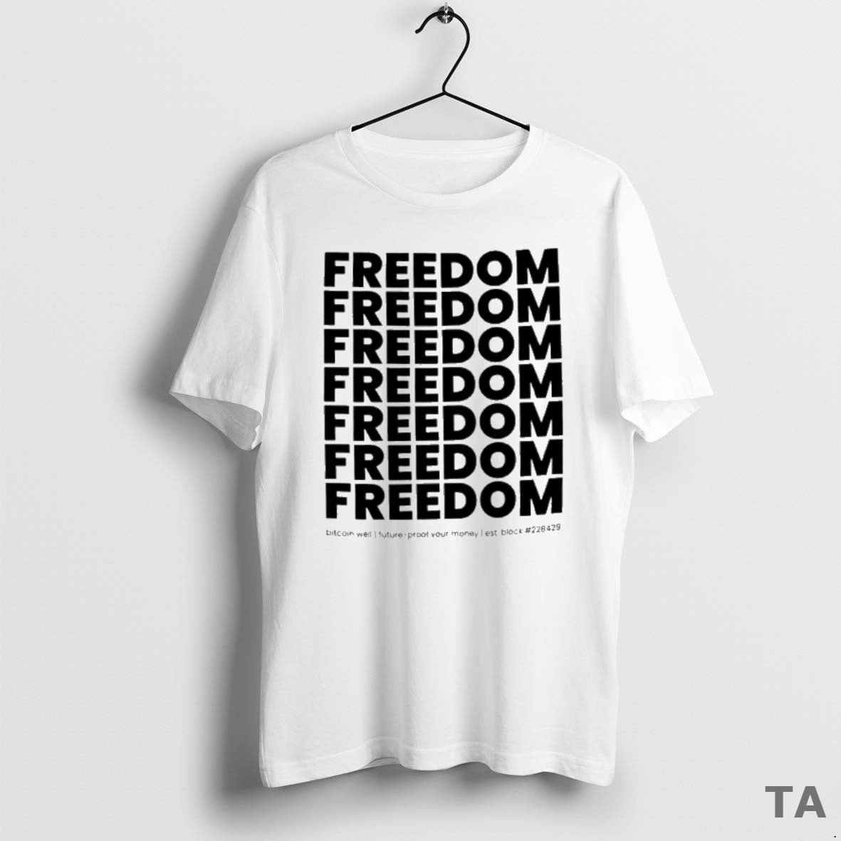 Top Funny Freedom Bitcoin Well Repeat T Shirt Sweater
