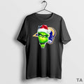 Top Funny Grinch Peeking Through La Rams Christmas Holiday T Shirt Sweater