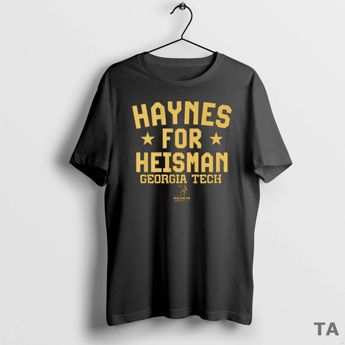 Top Haynes King For Heisman Georgia Tech Yellow Jackets Football Heisman Hopeful T Shirt Sweater