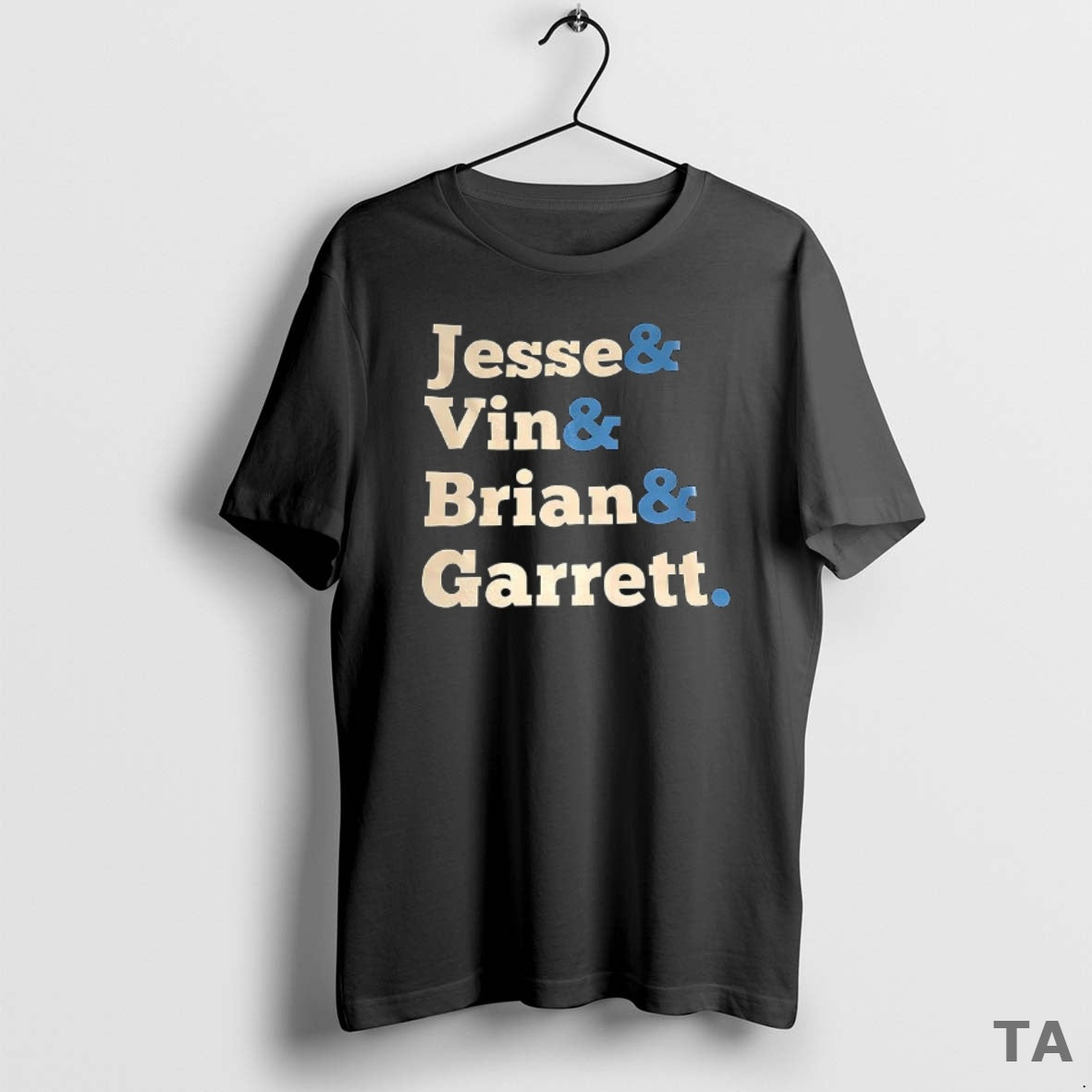 Top Jesse Vin Brian And Garrett T Shirt Sweater