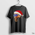 Top Jey Uso Yeet Santa Hat Christmas T Shirt Sweater