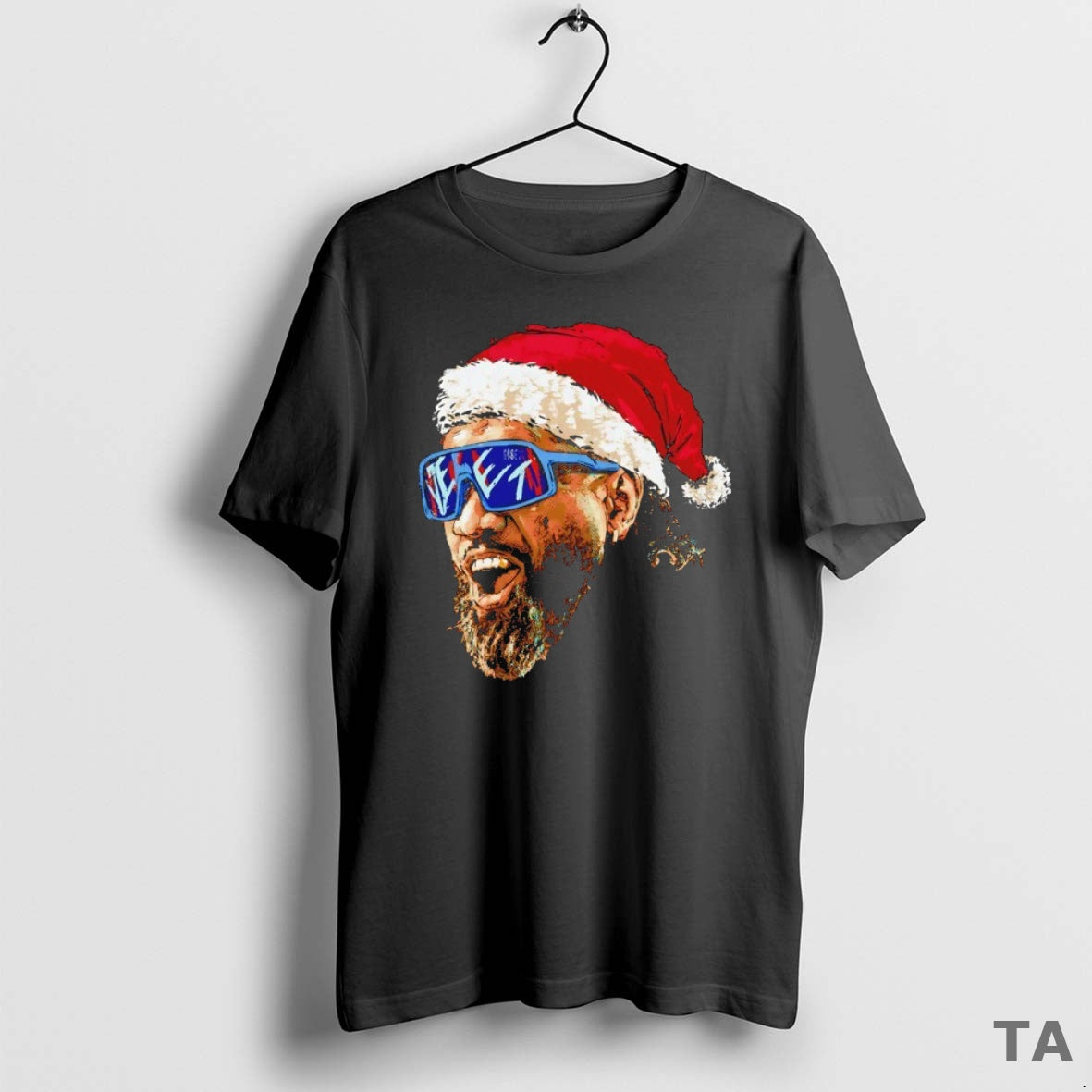Top Jey Uso Yeet Santa Hat Christmas T Shirt Sweater