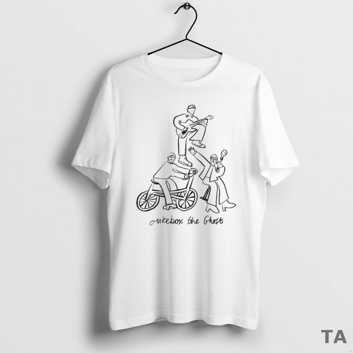 Top Jukebox The Ghost Bicycle T Shirt Sweater