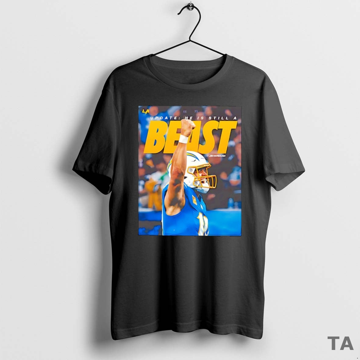 Top Justin Herbert Still A Beast Photo T Shirt Sweater