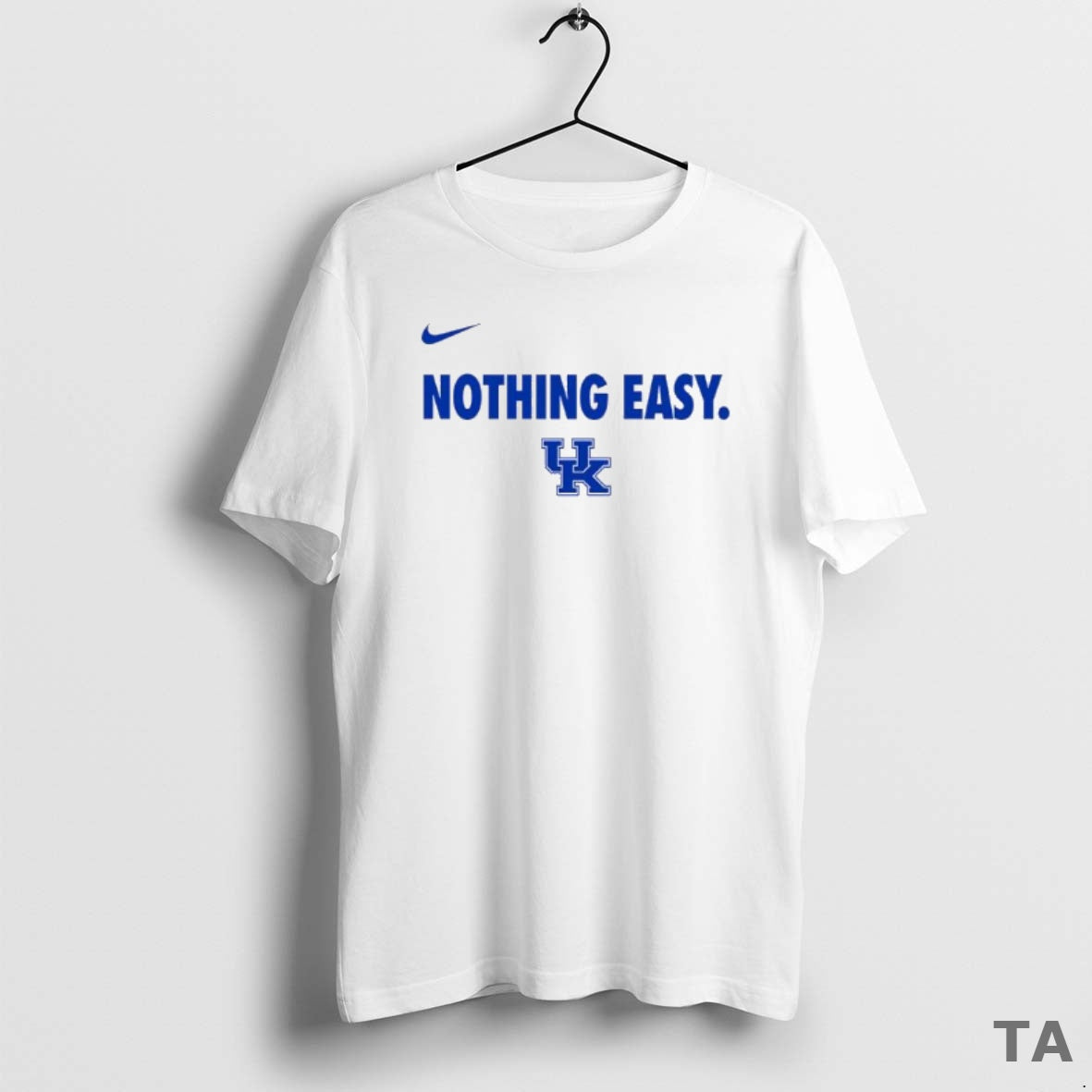 Top Kentucky Wildcats 2025 Nothing Easy T Shirt Sweater