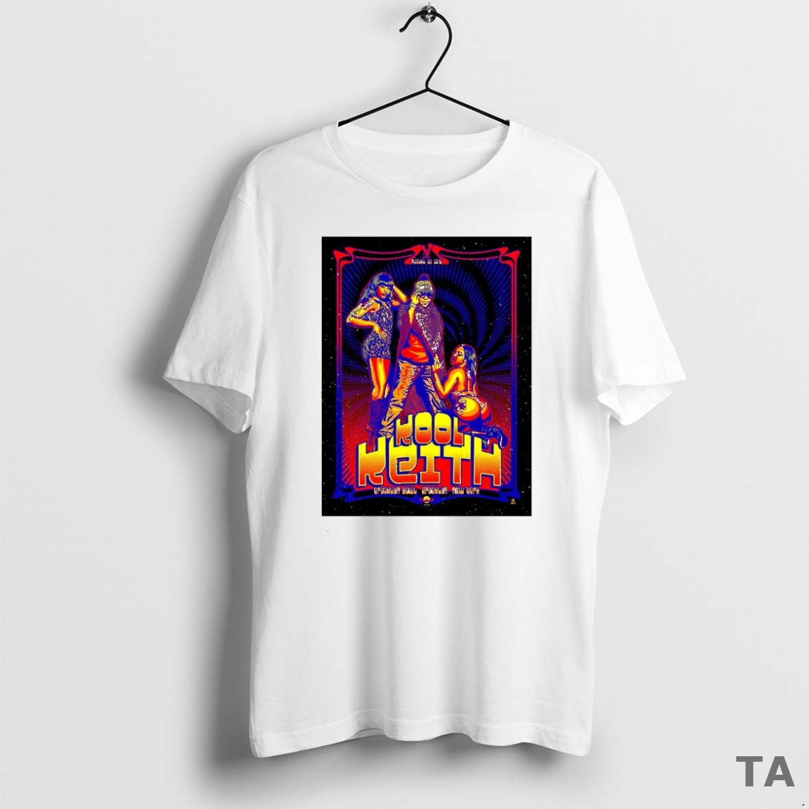 Top Kool Keith Black Light Brooklyn Bowl New York August 20 2015 T Shirt Sweater