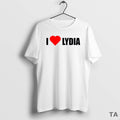 Top Kori King Wearing I Love Lydia T Shirt Sweater