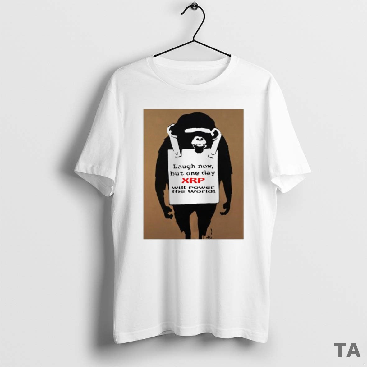 Top Laugh Now But One Day Xrp Will Power The World T Shirt Sweater